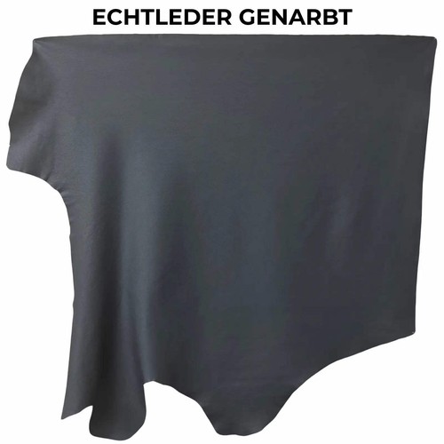 Echtleder lederstück schwarz - echtleder,