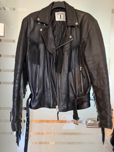 Lederjacke mit fransen highway - mit,