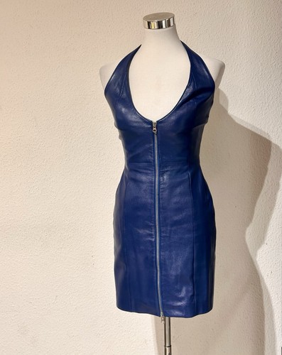Echtleder lederkleid s 36 - echtleder,
