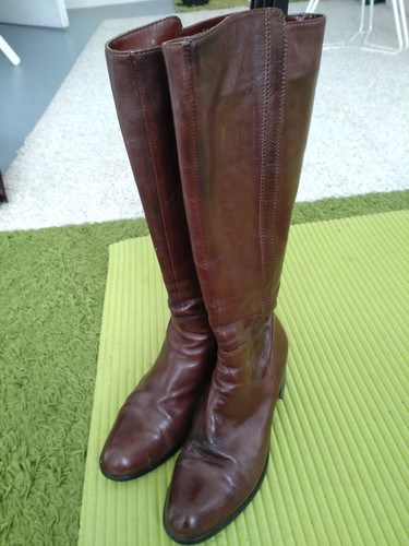 Damen stiefel aus echtleder - damen,