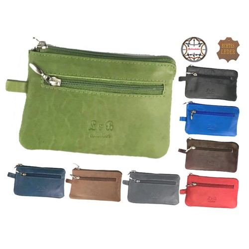 Echt leder schlüsseltasche - leder,