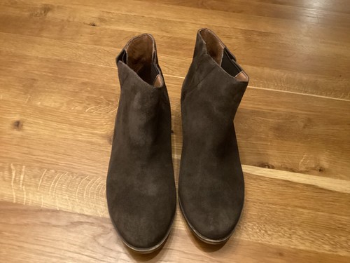 Lederstiefelette,echtes