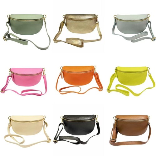 Bauchtasche aus echtes leder - aus,