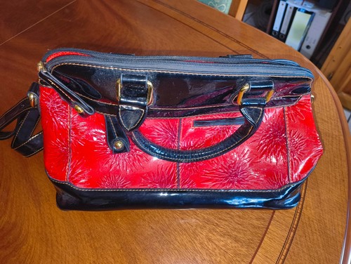 Lackleder handtasche - m.c.,