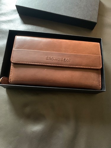 Geldbörse neu echtes leder - echtes,