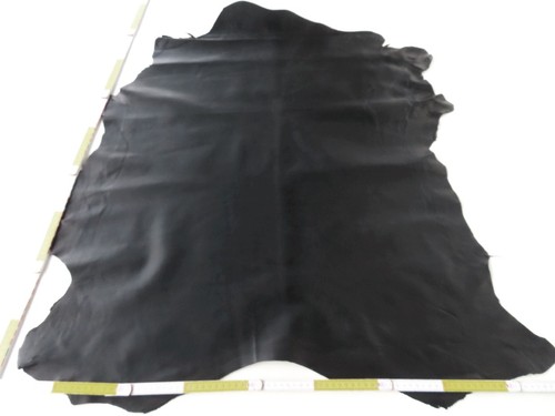 Ziegenleder schwarz 0mm - schwarz, 1,0mm