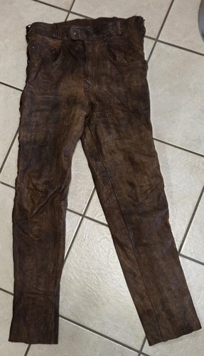 Biker lederhose echtes leder - echtes,