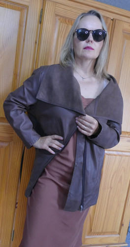 Echt leder jacke damen 44 - damen,