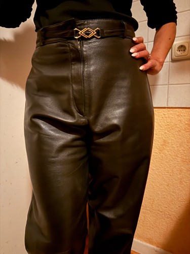 Lederhose vintage echtes - echtes, leder
