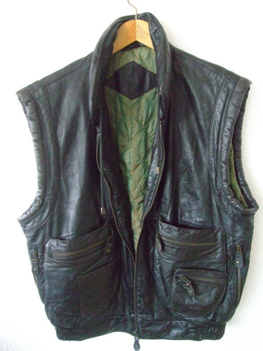 Herren leder weste echtleder - weste,