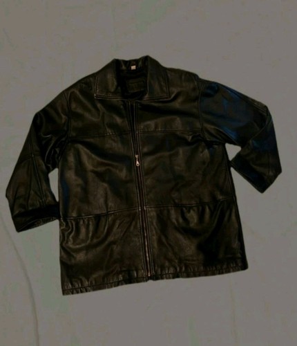 90s vintage echtlederjacke - 90s,