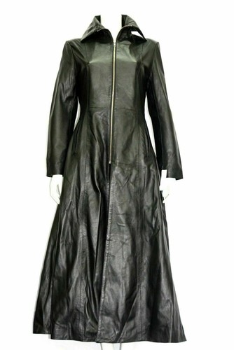 Damen schwarz lammleder leder - schwarz,