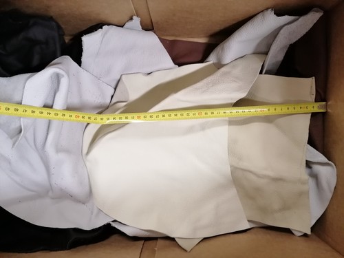 1kg bastelleder lederreste - bastelleder, din
