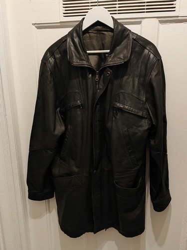 Echtes leder vintage - echtes,