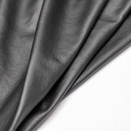 Schwarzes leder semi - |, semi-anilin