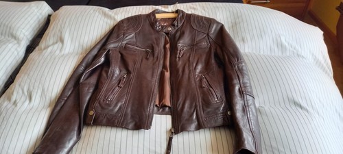 Lederjacke damen echtleder - lederjacke, 36