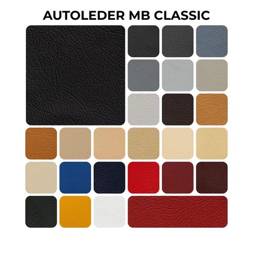 Ledermuster autoleder - autoleder, mb